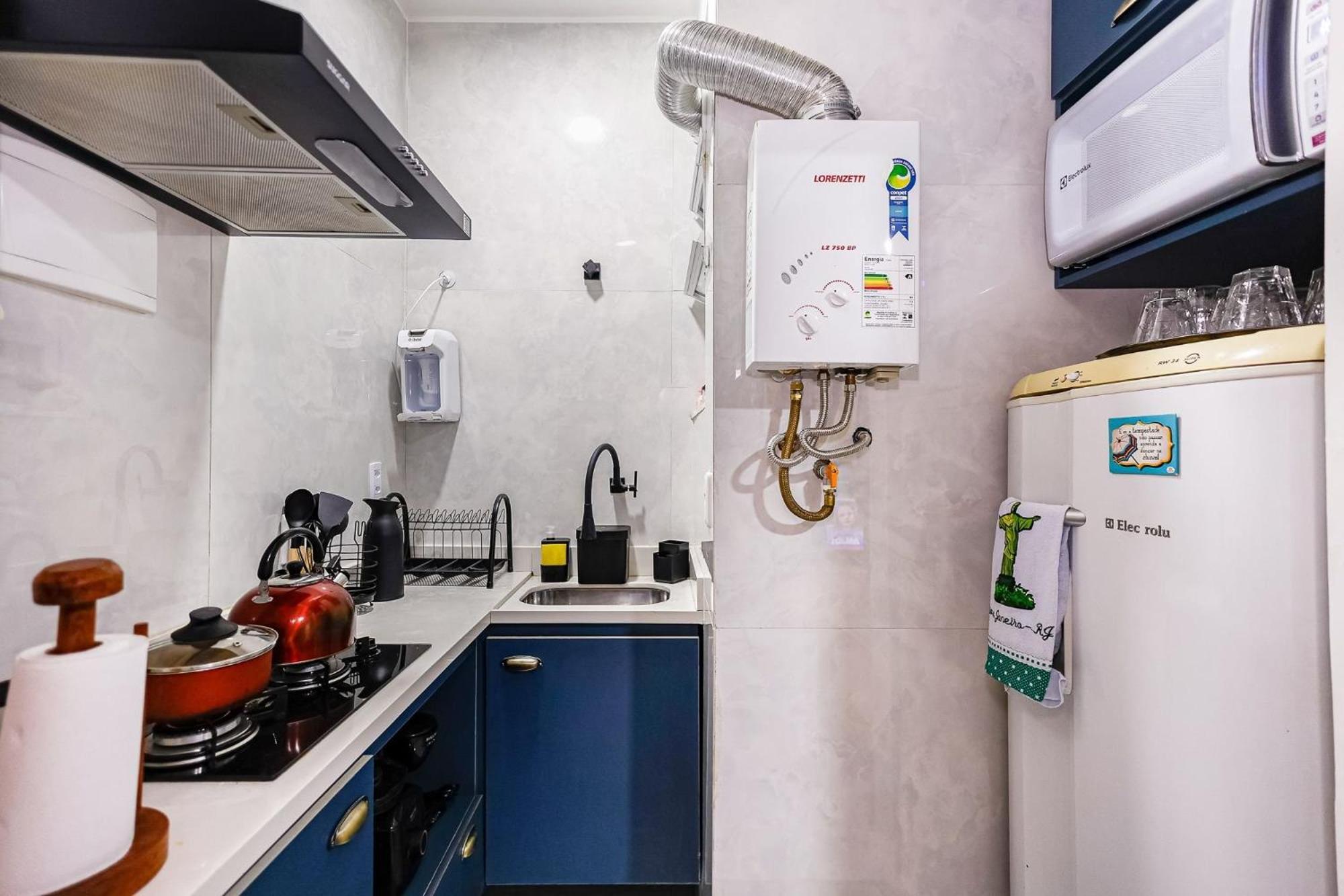 Copa 2 - 200m Da - Wi-fi Gratis - Posto 4 Apartamento Río de Janeiro